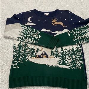 HolidayLane Christmas sweater ex cond smoke free home